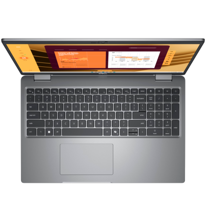 Laptop Dell Latitude 5550, Procesor Intel Core Ultra 7 165U up to 4.9GHz, 15.6" FHD (1920x1080) anti-glare 250nits, ram 32GB (1x32) 5600MHz DDR5, 512GB SSD M.2 PCIe NVMe, NVIDIA GeForce RTX 2050 4GB GDDR6, culoare Grey, Windows11 Pro