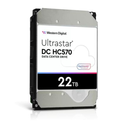 WD HDD 3.5 22TB 7200 512 SAS