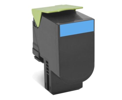 LEXMARK 70C2HCE TONER CARTRIDGE CYAN
