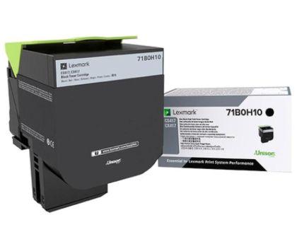LEXMARK 71B0H10 BLACK TONER CARTRIDGE