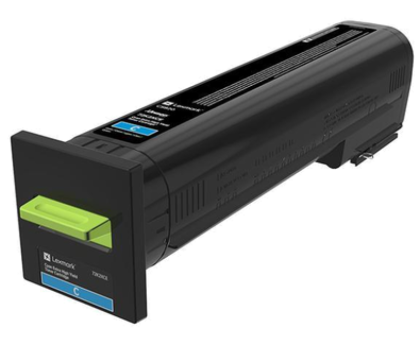 LEXMARK 72K2XCE CYAN  RET PROGRAM TONER