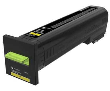 LEXMARK 72K2XYE YELLOW RET PROGRAM TONER