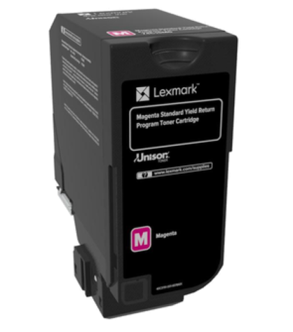 LEXMARK 74C2SM0 MAGENTA TONER