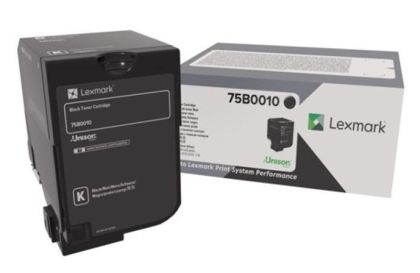 LEXMARK 75B0010 BLACK TONER
