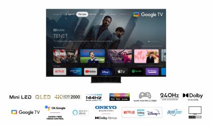 QLED TV 4K 75''(190cm) 144Hz TCL 75C845