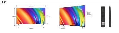 LED TV 4K 85''(216cm) 120Hz TCL 85P745