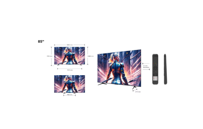 Qled TV 4K 85''(216cm) 120Hz TCL 85T8B (