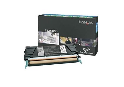 Toner original Lexmark C5220KS, culoare black pentru Lexmark C52X, C53X