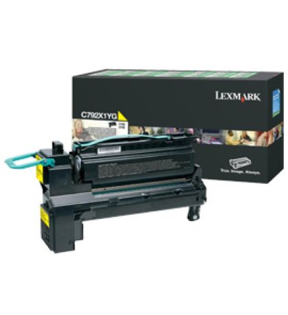 LEXMARK C792X1YG YELLOW TONER