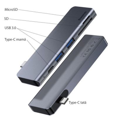 Docking Station Baseus USB-C la USB 3.0