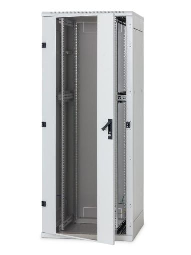 19 Free-standing rack 18U/600x600 NEGRU