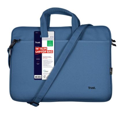 Trust Bologna Bag ECO 16" laptops Blue
