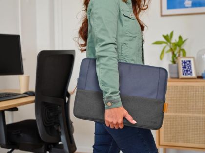 Husa laptop Trust Lisboa 16", albastru