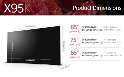 LED TV 75" SONY XR75X95KAEP