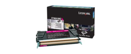 LEXMARK X746A1MG MAGENTA TONER