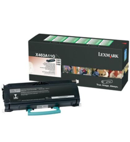 LEXMARK X463A11G BLACK TONER