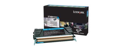 LEXMARK X748H1CG CYAN TONER