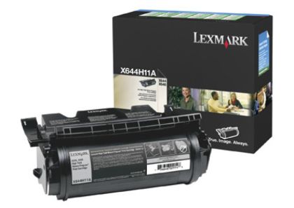 Toner original Lexmark X644H11E, culoare black pentru Lexmark T654, T654DN, T654DTN, T654N, T656DNE, capacitate 21000 de pagini