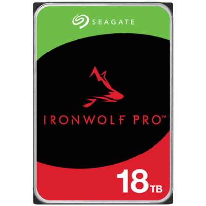HDD NAS SEAGATE IronWolf Pro 18TB CMR 3.5", 256MB, 7200RPM, SATA, Rescue Services 3 ani, TBW: 550-EOL->ST20000NT001
