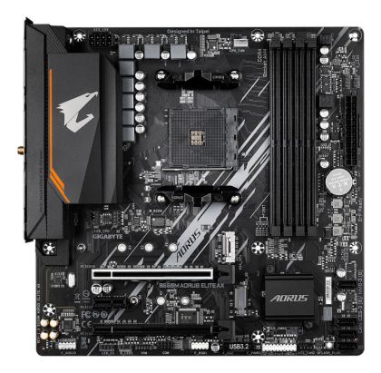 MB GIGABYTE AMD B550M AORUS ELITE AX