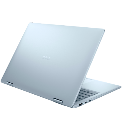 Laptop Dell 14 Plus 2-in-1, Procesor Intel Core Ultra 7 256V up to 4.8GHz, 14" FHD+ (1920x1200) IPS anti-glare 300nits, touch, ram 16GB on board 8533MHz LPDDR5x, 1TB SSD M.2 PCIe NVMe, Intel® Arc graphics, culoare Ice Blue, Windows11 Pro
