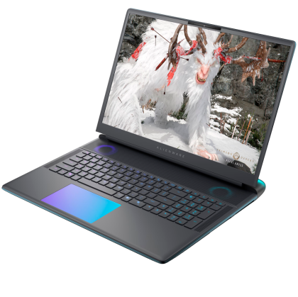 Laptop Dell Alienware 18 Area-51, Procesor Intel Core Ultra 9 275Hx up to 5.4GHz, 18" WQXGA (2560x1600)  300Hz 500nits, ram 64GB (2x32GB) 6400MHz DDR5, 2TB SSD M.2 PCIe NVMe, NVIDIA® GeForce RTX™ 5090 24 GB GDDR7, culoare Liquid Teal, Windows11 Pro