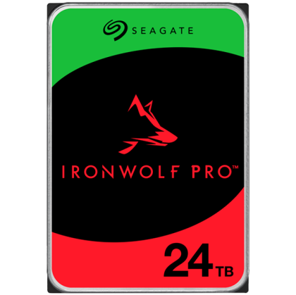 HDD NAS SEAGATE IronWolf Pro 24TB CMR 3.5", 512MB, 7200RPM, SATA, Rescue Services 3 ani, TBW: 550