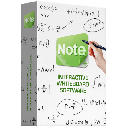 Note 3 - interactive whiteboard software which is based on interactive touch operation. Windows OS based. License type – lifetime, 1 license / 1 device.