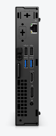 Desktop Dell Optiplex 7020 MFF, Procesor 12th Genewration Intel Core i5 12500T up to 4.4GHz, ram 16GB (1x16GB) 5600MHz DDR5, 512GB SSD M.2 PCIe NVMe, Intel UHD Graphics 770, culoare black, Windows11 Pro