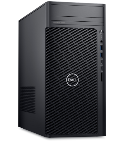 Desktop Dell Precision 3680 MT, Procesor 14th Generation Intel Core i9 14900K vPro up to 6.0GHz, ram 32GB (2x16GB) 4400MHz DDR5, 1TB SSD M.2 PCIe NVMe, Intel UHD 770 Graphics, culoare black, Windows11 Pro