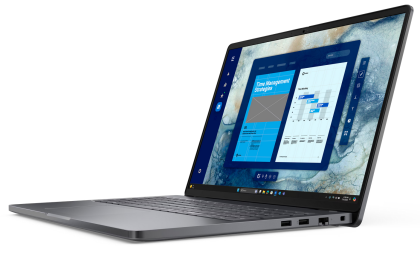 Laptop Dell Pro 16, Procesor Intel Core Ultra 5 235U vPro up to 4.9GHz, 16" FHD+ (1920x1200) anti-glare 300nits, ram 16GB (1x16GB) 5600MHz DDR5, 512GB SSD M.2 PCIe NVMe, Intel Graphics, culoare grey, Windows11 Pro