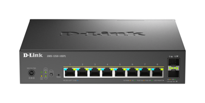 DLINK SW 8P-GB 2P-SFP SMART MANAGED POE