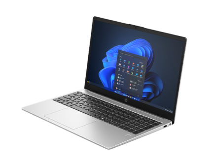 Laptop HP 250R G10, Procesor Intel Core 7 150U up to 5.4GHz, 15.6" FHD (1920x1080) SVA anti-glare 250nits, ram 16GB(1x16GB)3200Mhz DDR4, 512GB SSD M.2 PCIe NVMe, Intel® Iris® Xᶱ Graphics, culoare silver, DOS