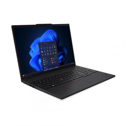Laptop Lenovo ThinkPad T16 Gen 4 (Intel), Procesor Intel Core Ultra 7 255U up to 5.2Ghz, 16" WUXGA (1920x1200) IPS 500nits Anti-glare, ram 64GB (2x32GB) 5600Mhz DDR5, 1TB SSD M.2 PCIe NVMe, Intel Graphics, culoare Black, Windows11 Pro