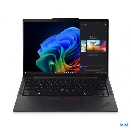 Laptop Lenovo ThinkPad T14s Gen 6 (Intel), Procesor Intel Core Ultra 5 228V up to 4.5Ghz, 14" WUXGA (1920x1200) IPS 400nits Anti-glare, ram 32GB soldered 8533Mhz LPDDR5x, 512GB SSD M.2 PCIe NVMe, Intel Arc Graphics 130V, culoare Black, Windows11 Pro
