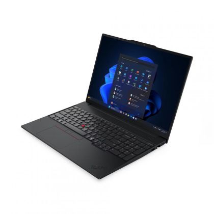 Laptop Lenovo ThinkPad E16 Gen 3 (Intel), Procesor Intel Core Ultra 7 225U 5.1Ghz, 16" WUXGA (1920x1200) IPS 300nits Anti-glare, ram 16GB (1x16GB) 5600MHz DDR5, 512GB SSD M.2 PCIe NVMe, Intel  Arc™ 140T GPU, culoare Black, No OS