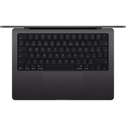 Laptop Apple MacBook Pro 14", Procesor Apple M5, CPU cu 10 nuclee, GPU cu 10 nuclee, 16 nuclee Neural Engine, 14.2"(3024 x1964) Liquid Retina XDR 1000nits, ram 24GB, 512GB SSD, tastatura INT, culoare Space Black, macOS Tahoe