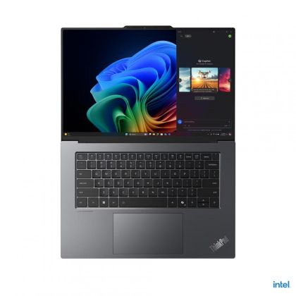 Laptop Lenovo ThinkPad X9-15 Gen 1 Aura Edition, Procesor Intel Core Ultra 7 258V up to 4.8Ghz, 15.3" 2.8K(2880x1800)OLED 500nits AR/AF,touchscreen,ram 32GB soldered 8533Mhz LPDDR5x,2TB SSD M.2 PCIe NVMe,Intel Arc Graphics 140V,culoare Grey,Windows11 Pro