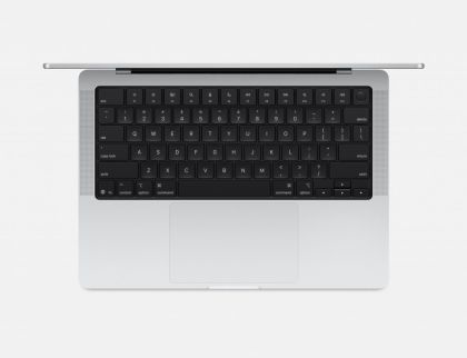 Laptop Apple MacBook Pro 14", Procesor Apple M5, CPU cu 10 nuclee, GPU cu 10 nuclee, 16 nuclee Neural Engine, 14.2"(3024 x1964) Liquid Retina XDR 1000nits, ram 32GB, 1TB SSD, tastatura INT, culoare Silver, macOS Tahoe