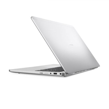 Laptop Dell Pro 16 Plus, Procesor Intel Core Ultra 7 255U up to 5.2GHz, 16" FHD+ (1920 x 1200) anti-glare 300nits, ram 16GB (2x8GB) 5600MHz DDR5, 512GB SSD M.2 PCIe NVMe, Intel Graphics, culoare silver, Ubuntu 24.04