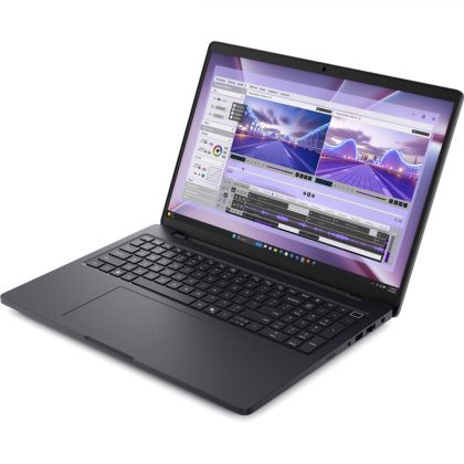 Laptop Dell Pro Max 16 MC16250, Procesor Intel Core Ultra 9 285H up to 5.4GHz, 16" FHD+ (1920 x 1200) anti-glare 300nits, touch, ram 64GB (2x32GB) 6400MHz DDR5, 256GB SSD M.2 PCIe NVMe, NVIDIA RTX PRO 2000 Blackwell 8GB GDDR7, culoare Black, Windows11 Pro