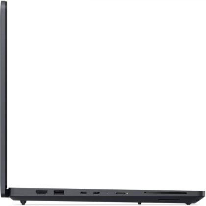 Laptop Dell Pro Max 16 MC16250, Procesor Intel Core Ultra 9 285H up to 5.4GHz, 16" FHD+ (1920 x 1200) anti-glare 300nits, touch, ram 64GB (2x32GB) 6400MHz DDR5, 256GB SSD M.2 PCIe NVMe, NVIDIA RTX PRO 2000 Blackwell 8GB GDDR7, culoare Black, Windows11 Pro