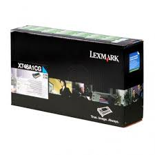 Toner Lexmark X748H3CG Cyan
