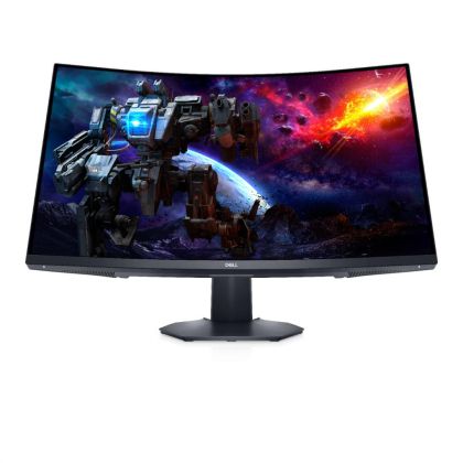 Monitor LED curbat Dell S3222DGM, 32" QHD (2560x1440), VA, 350nits, 1ms, 165Hz, culoare negru