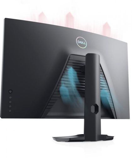 Monitor LED curbat Dell S3222DGM, 32" QHD (2560x1440), VA, 350nits, 1ms, 165Hz, culoare negru