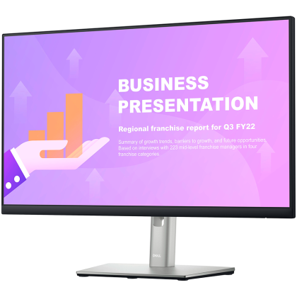 Monitor LED Dell Professional P2422H 23.8” 1920x1080 IPS Antiglare 16:9, 1000:1, 250 cd/m2, 8ms/5ms, 178/178, DP 1.2, HDMI 1.4, VGA, USB 3.2 up stream, 4x USB 3.2 hub, Flicker-free, Tilt, Swivel, Pivot, Height Adjust