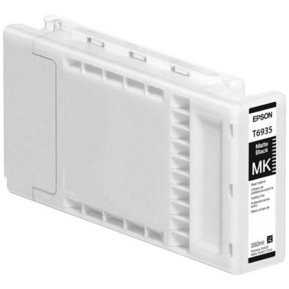 Cartus cerneala original Epson T6935 Singlepack UltraChrome XD Matte Black, culoare matte Black, pentru Plotter Epson SureColor T3000 / T3200 / 5000/ 5200 /7000 / 7200 capacitate 350ml.