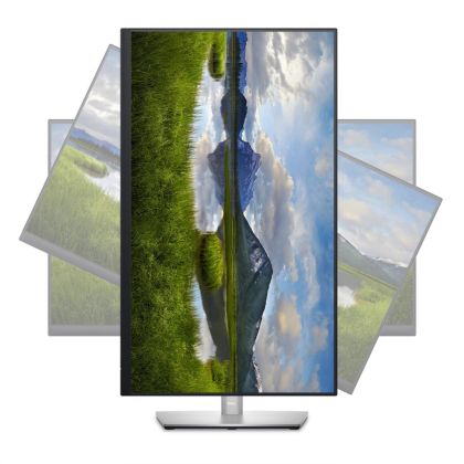 Monitor LED Dell P2723QE, 27" UHD 4K (3840x2160), IPS, 350nits, 5ms, 60Hz, culoare Black-Grey