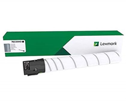 Toner original LEXMARK 76C00K0, culoare black pentru Lexmark CS92x/CX92x, capacitate 18500 de pagini