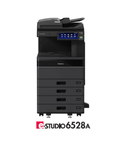 Imprimanta multifunctionala laser monocrom  A3, Toshiba e-STUDIO 6528A, 65 ppm, 1200x1200 dpi, duplex, ADU, RAM 6GB, SSD 128 GB,  USB, Retea